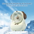 thumbnail image 2 of Sktrjpolfis Cartoon Dog Misting Fan, USB Powered Table Fan, Adjustable Speed, Evaporative Cooling & Humidifying, for Bedroom Office, 2 of 6