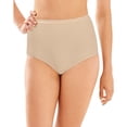 thumbnail image 3 of Women's Bali 2324 Full-Cut-Fit Stretch Cotton Brief Panty (Soft Taupe 8), 3 of 13