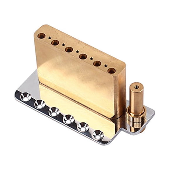 Soidarity Tremolo Block Bloques profesionales Puente eléctrico Instrumento musical Barra universal Dureza Bajo E Accesorios para guitarra Accesorios para instrumentos musicales GAQ407