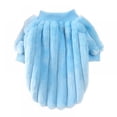 thumbnail image 1 of Autumn Winter Pet DogsThickened Cashmere Stripe Warm Costume Coats, 1 of 6