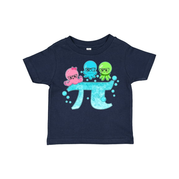 Inktastic Octo-pi- Funny for Pi Day Boys or Girls Toddler T-Shirt