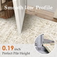thumbnail image 3 of BERTHMEER 5'x7' Area Rugs for Living Room Rugs for Bedroom Kitchen Non Slip Washable Vintage Beige Carpets Oriental Distressed Office Dorm Dining Room Traditional Distressed Throw Rugs, 3 of 7