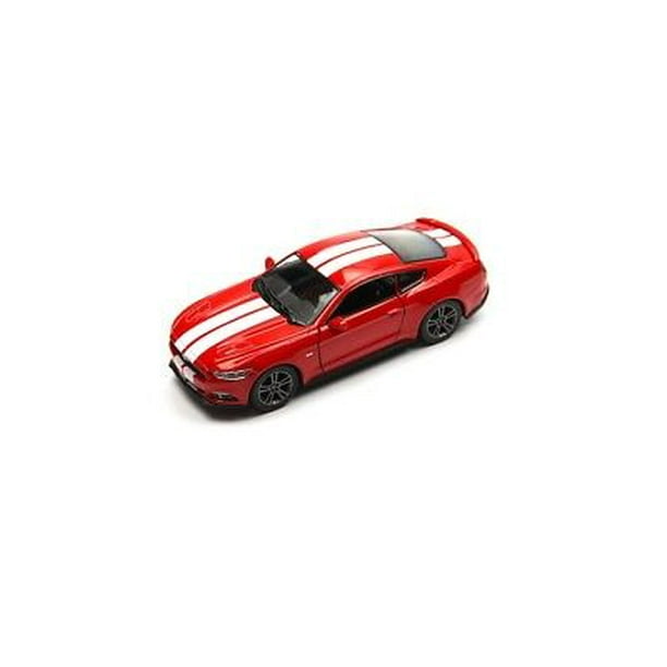 5" Kinsmart 2015 Ford Mustang GT Stripe Diecast Model Toy Car 138 Red