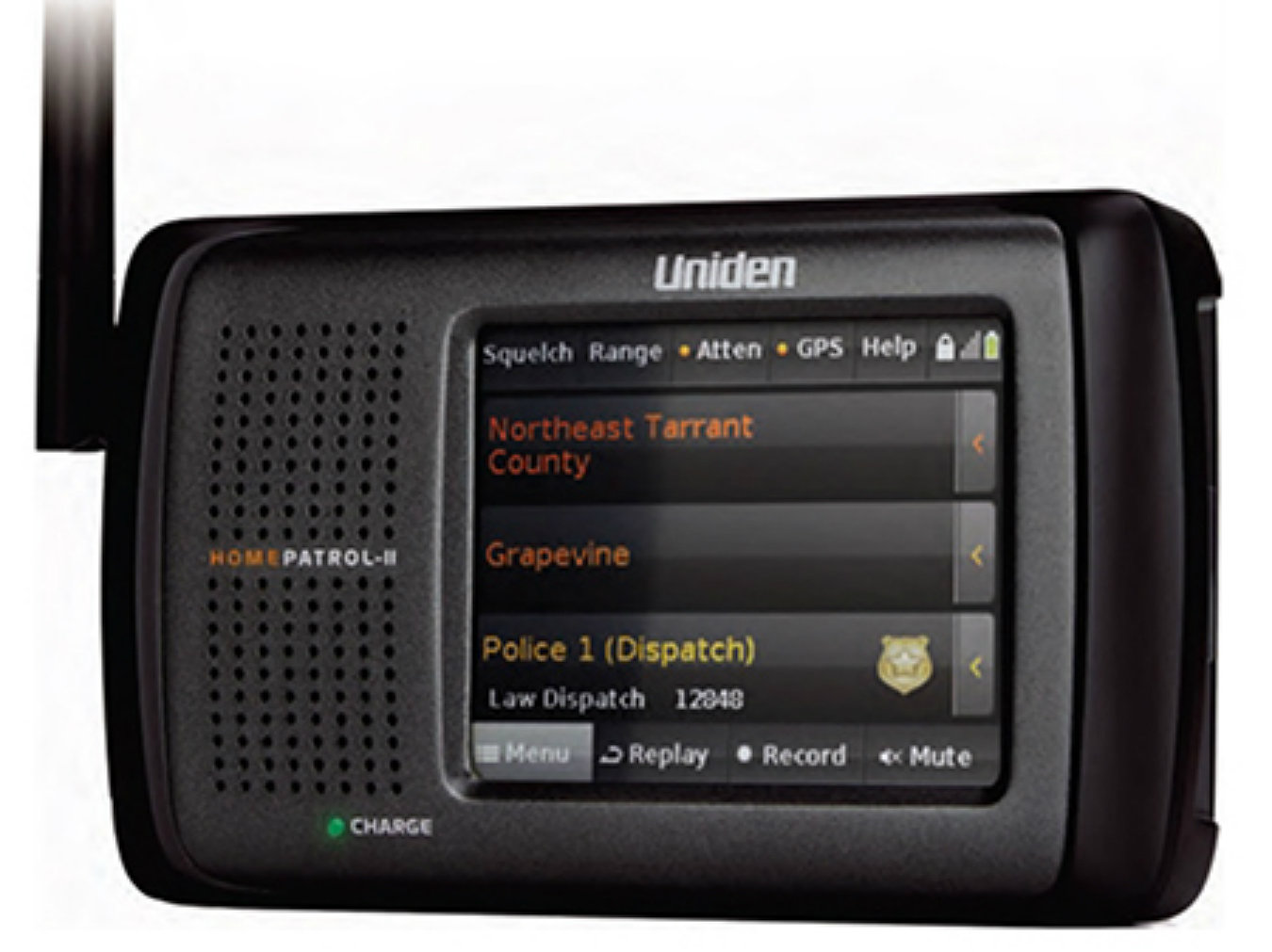 Uniden HomePatrol-2 Touchscreen Digital Scanner TrunkTracker V, 4GB MicroSD  Card