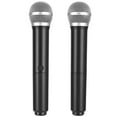 thumbnail image 6 of Haofy 2pcs Wireless Microphone System UHF  Handheld Karaoke USB 3.0 KTV Mic Kit, 6 of 7