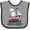 Heather and Black, variant on Inktastic Grandpa First Mate Grandchild Sailing Boys or Girls Baby Bib