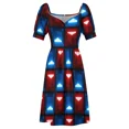 thumbnail image 4 of Beat Saber Dress women's summer clothing dresses with short sleeves women formal occasion dresses, 4 of 6
