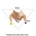 thumbnail image 2 of Bufanda para niños, toalla triangular para niños pequeños, bufanda para bebé, chal cálido, 2 of 5