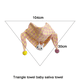 thumbnail image 2 of Bufanda para niños, toalla triangular para niños pequeños, bufanda para bebé, chal cálido, 2 of 5