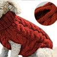 thumbnail image 2 of TELOLY Dog Clothes,Long-Lasting Comfort Dog Sweaters,Warm and Soft Comfortable Fit Dog Sweatshirt,Pink,M, 2 of 4