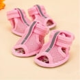 thumbnail image 3 of Fashion Dog Summer Shoes Breathable Mesh Shoes Dog Sandals Prevent Hot Feet, 3 of 9