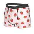 thumbnail image 2 of Naloa Strawberry Print Mens Underwear - Boxers for Men, Classic Briefs for Men, 2 of 9