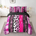 thumbnail image 2 of Castle Fairy Queen 7-Piece Teens Abstract Animal Stripes Bedding Set, 2 of 8