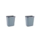 thumbnail image 4 of Advancent Cubo de basura clásico de PP para hotel con capacidad de carga de 100KG, protección lenta, baño, oficina, gris, 8L + anillo Gris 8L+Anillo 2Conjunto, 4 of 6