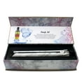 thumbnail image 2 of Karma Beauty Supreme Ceramic 2.0 Flat Iron | 1.25" Flat Iron | Straight & Curly Styles | Adjustable Temperature | Floating Plates | All hair Types | Dual Voltage | Marble, 2 of 5
