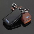 thumbnail image 2 of Leather Ford Keyfob Keychain Key Case Wallet Bag Remote Control Case Cover Coin Holder Zipper Bag, 2 of 4