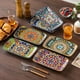 thumbnail image 5 of Juego de platos llanos vancasso Simi rectangulares de porcelana de 24 cm, 6 unidades, 5 of 8