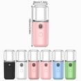 thumbnail image 2 of WIFKLSIIPG Daily Makeup Skin Care Eyelash Extensions Handy Mini USB Rechargeable Mist Sprayer 30ml Visual Water Tank Moisturizing Hydrating for Face, 2 of 7