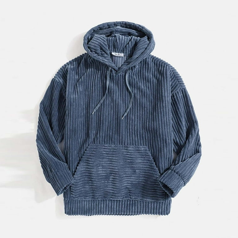 Men\'s Zip-up Hooded Sweatshirt Drawstring Sweatshirt Thickened Plush Hoodie  For Daily Wear Work Outdoor School