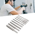 thumbnail image 3 of 9pcs 75mm 1/4 Inch Hex Shank Screwdriver Bit Set,  9pcs 75mm  Screwdriver Bit Set Ball Head 1/4 Inch Hex  75mm  Screwdriver  Shank Hex Screwdriver Drill Bit Set  For Universal, 3 of 8