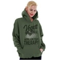 thumbnail image 4 of Vegas More Fun Than Therapy Funny Unisex Plus Fleece Graphic Hoodie Brisco Brands 2X, 4 of 5