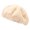 Beige, variant on Women’s Winter Beret with Loose Ruched Plush Molded Crown for Cafe Visits White