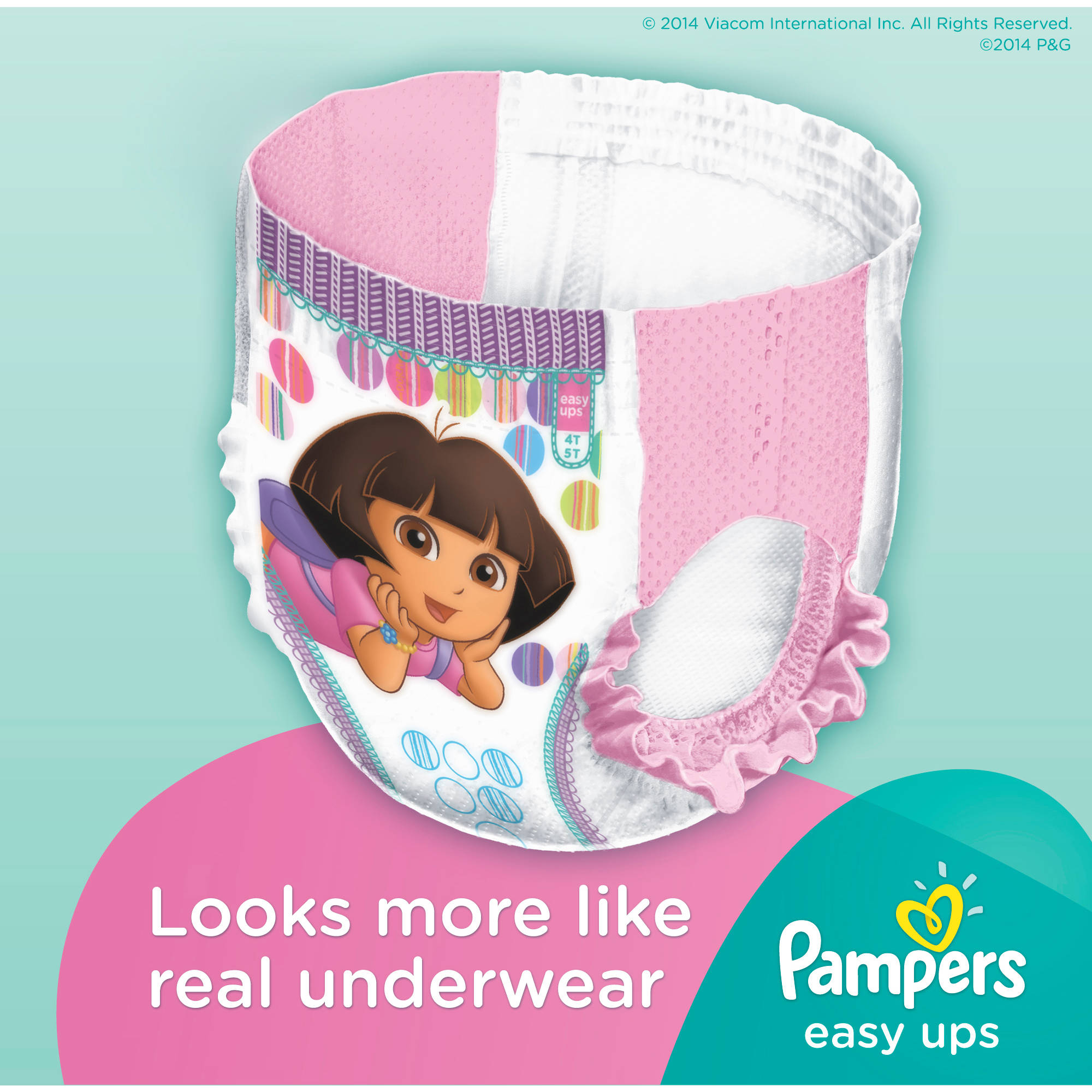 Pampers Pamp Easy Ups Jp 2t-3t Girl - image 5 of 7