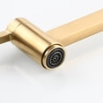 thumbnail image 3 of Wall Mounted Cold Water Faucet Kitchen Sink Faucets Brass Folded Single Hole Wall Mount Kitchen Faucets-Gold, 3 of 7