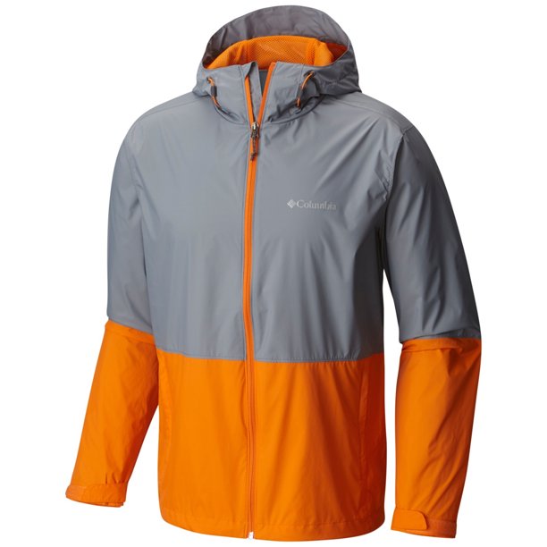 Chaqueta Columbia Roan Mountain Colorblocked Hombre Naranja Grande