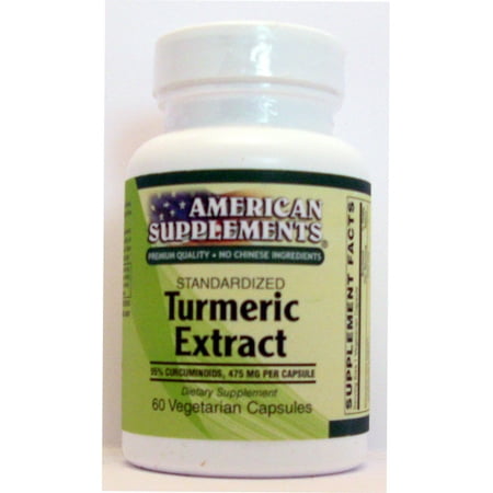 Turmeric Extract 500 MG American Supplements 60 VCaps