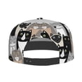thumbnail image 4 of Fotbe Colors Cats Flat Bill Visor Cap Classic Snapback Hat Polyester Foam Trucker Hat Trucker Cap Adjustable Baseball Cap, 4 of 9