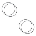 thumbnail image 4 of Yuarrent Bar Chair Chassis Base Non Slip Anti Disc Noise Rubber Skid  Reduce Ring 55 cm 2piezas, 4 of 6