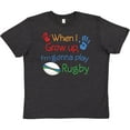 thumbnail image 3 of Inktastic Future Rugby Player Youth T-Shirt, 3 of 5