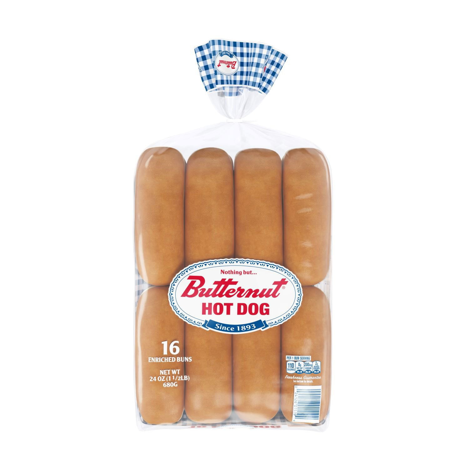 Butternut Hot Dog Buns, 24 oz., 16 ct. - Samsclub.com