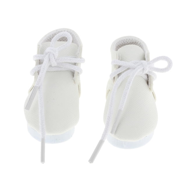 Ropa de muñeca para niña, zapatos declativos, botas de cuero PU a la moda con Rosado Zulema Trajes de muñeca
