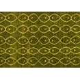 thumbnail image 1 of Ahgly Company Indoor Rectangle Abstract Yellow Modern Area Rugs, 8' x 12', 1 of 4