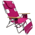 thumbnail image 1 of Ostrich The Woody Backpack 3N1 Portable Chair, Reclining Lounger with Cooler Bag, Pink, 1 of 13