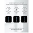 thumbnail image 3 of Dispensador De Jabón Automático Montado En La Pared, Pantalla Lcd Del Dispensador De Jabón Que Muestra La Temperatura Ambiente Y La Velocidad, Se Puede Limpiar Con Un Botón 400 Ml, Espuma,11 Feliz Sencillez, 3 of 5