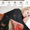 thumbnail image 3 of Orinice   Mushroom  Throw Blanket, Garden Plant Moon Butterfly Cozy Decor Nap Blankets Decoration Sofa Bed Couch Chair or Dorm Throws   40x50in, 3 of 6