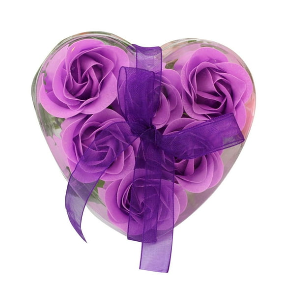 Special Offer !6Pcs Scented Rose Flower Bath Body Soap - Wedding Party Gift Set, Luxurious Bath Essentials for Special Occasions and Relaxation