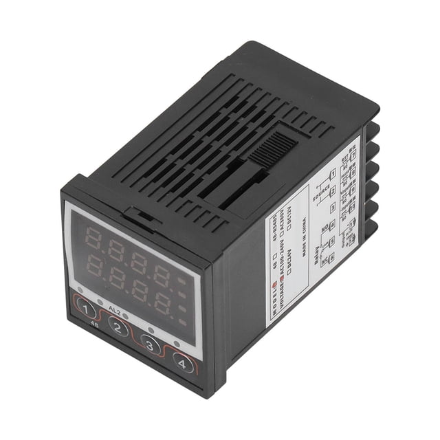 Multi Function Digital Timer, High Definition Display Power Stop Memory Digital Timer Counter Preset Function for Industrial Assembly Line