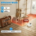 thumbnail image 3 of Robot Mop with Self-Emptying Base, 60min Cleaning, 360° Full-Surround Wipe Smart Robot Vacuum Cleaner Sweeping Mopping Smart Mop with Humidifying Function, Wet and Dry Available, 3 of 9