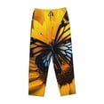 thumbnail image 6 of Fotbe Butterfly On Sunflower Women's Pajama Pants,Sleepwear Pants,Pj Bottoms Drawstring And Pockets-Medium, 6 of 7