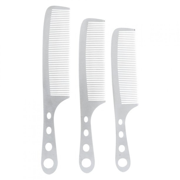 Peine para el cabello, 3 piezas Peine profesional para peinado de peluquería para hombres Peine para hombres Claridad notable