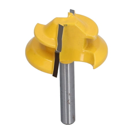 

Ymiko 1/4in Shank Router Bit Standard Sizes Woodworking Milling Cutter For Plywood MDF Particle Board