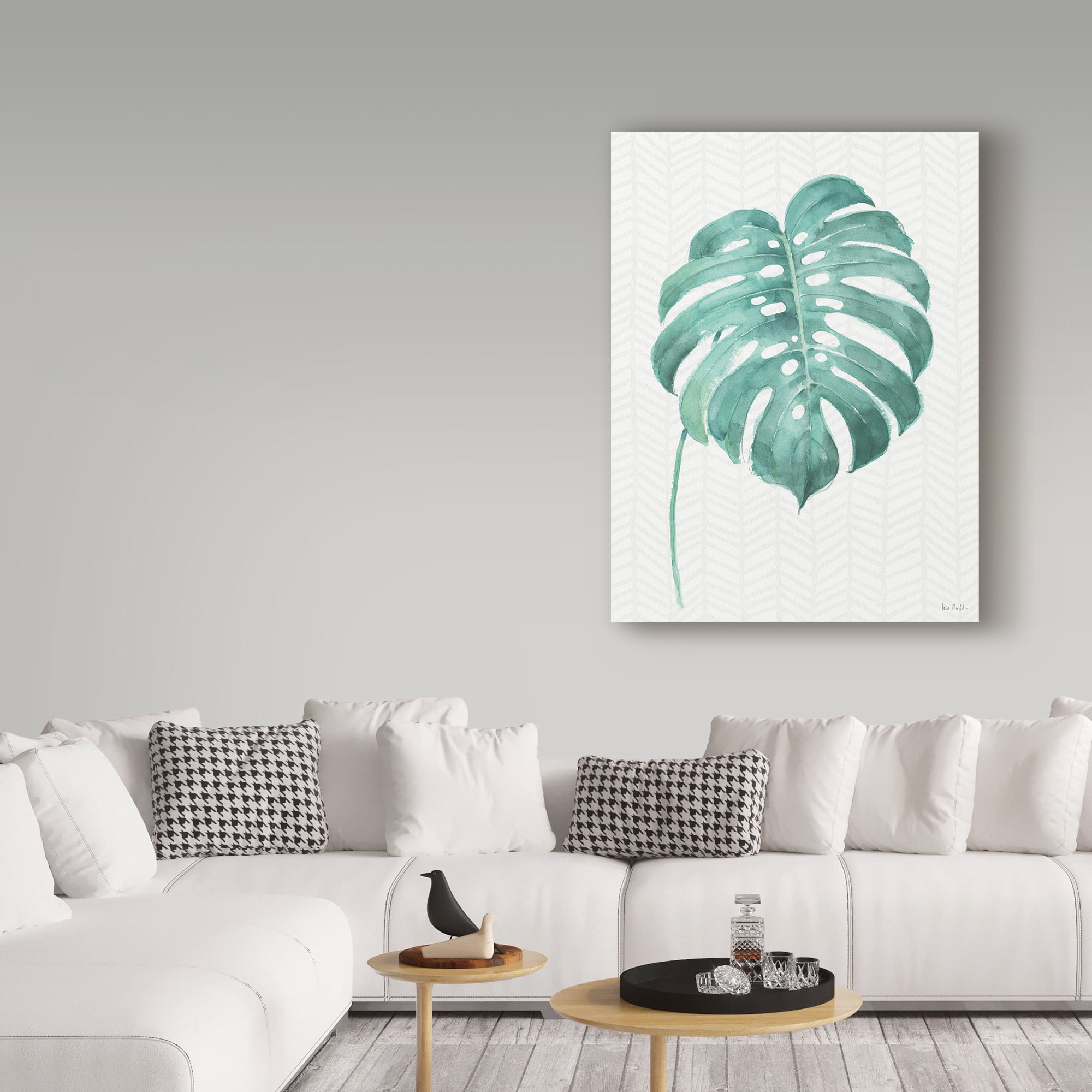 Trademark Fine Art 'Mixed Greens LXXVIII' Canvas Art by Lisa Audit