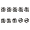 thumbnail image 1 of Unique Bargains Adaptateurs de Filetage Manchon Écrou Réducteur M8*1.25 Mâle vers M5*0.8 Femelle Insert de Réparation Écrou Vis Réducteur 6mm 10 Pcs, 1 of 6