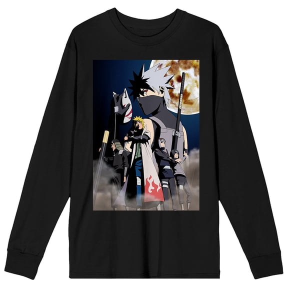 The Kakashi, Minato, Hiruzen, Yamato and Shizune Long Sleeve Tee - M
