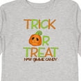thumbnail image 4 of Inktastic Trick or Treat Now Gimme Candy with Halloween Pumpkin Boys or Girls Long Sleeve Toddler T-Shirt, 4 of 5