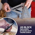 thumbnail image 2 of Innovative Rafter Square Tool, Sherwap Rafter Square Tool, Triangle Ruler Rafter Square Protractor,, 2 of 3